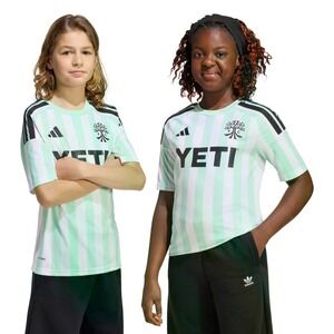 NWT Youth Adidas Austin FC 26/27 Away Jersey - XS (7-8Y) - Mint Green/White